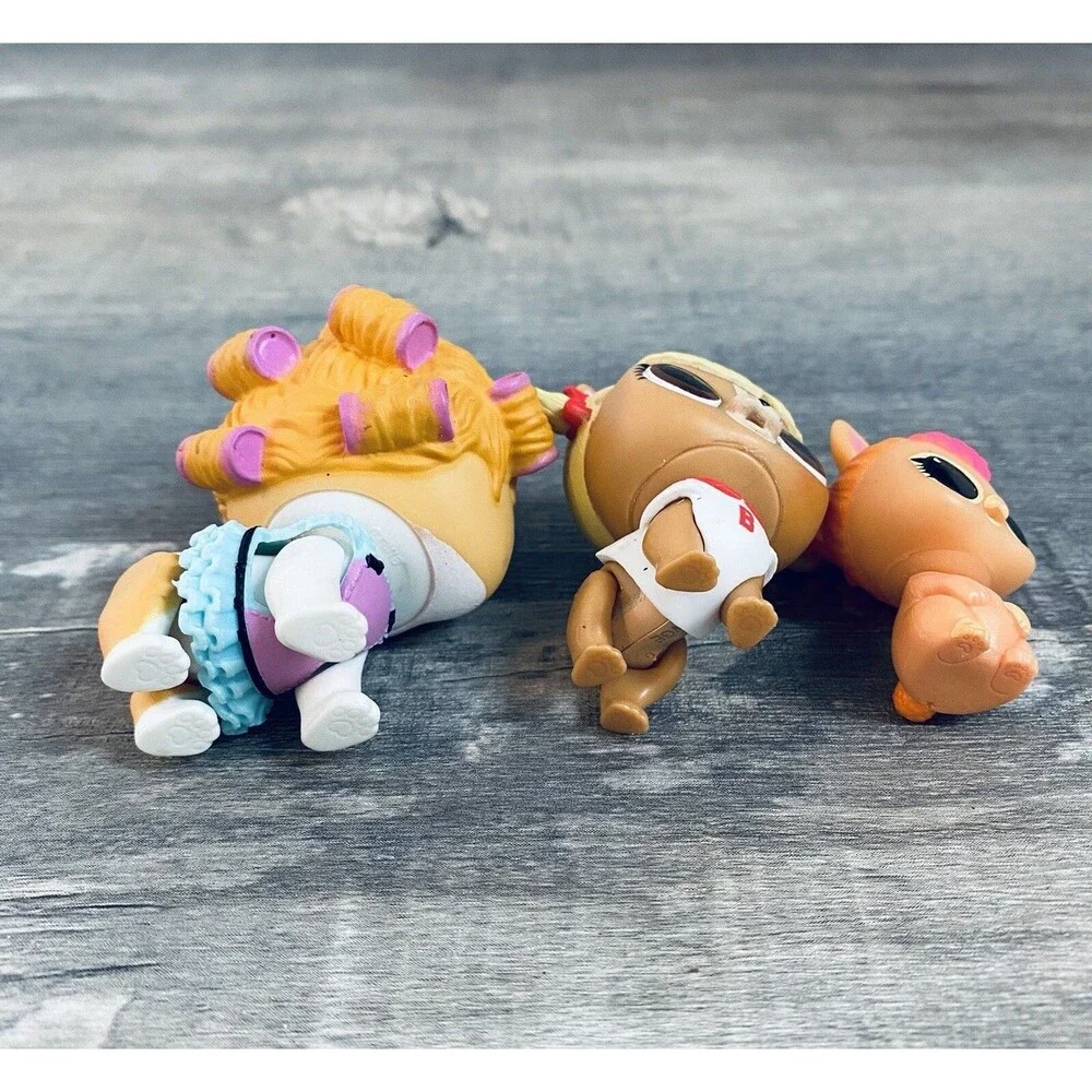 3 L.O.L Surprise LOL Jitter Critter Dolls Pets